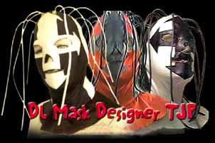 Dark Lotus Wrestling Masks by #DesignerTJP 